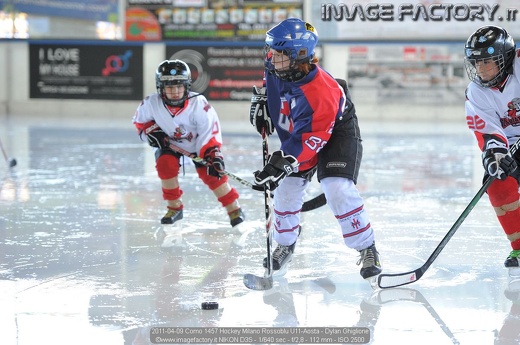 2011-04-09 Como 1457 Hockey Milano Rossoblu U11-Aosta - Dylan Ghiglione